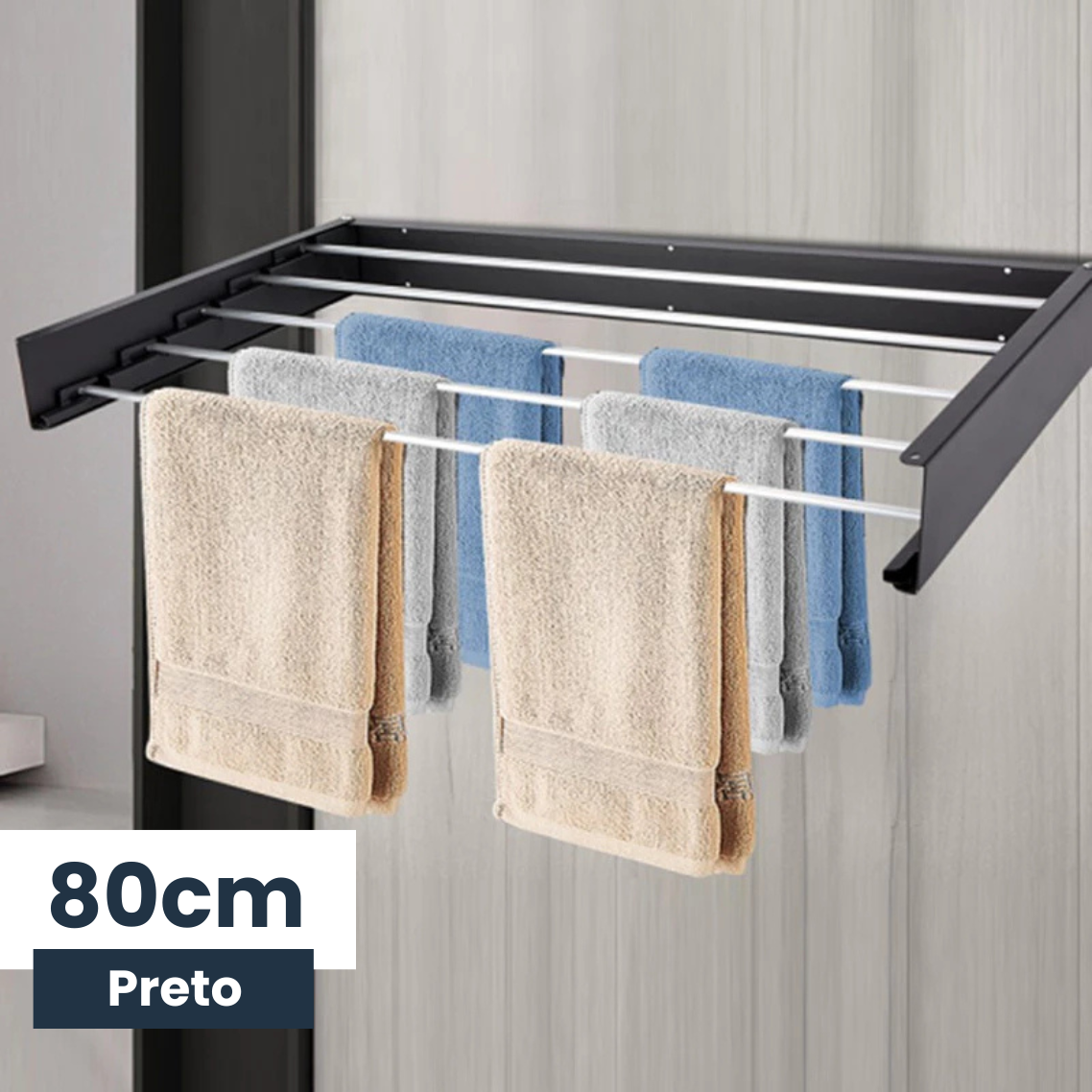 Varal Invisível Ratrátil + Frete Grátis