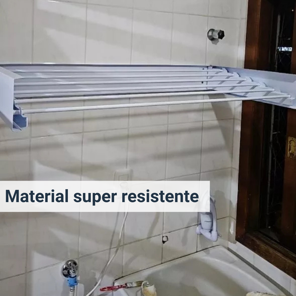 Varal Invisível Ratrátil + Frete Grátis