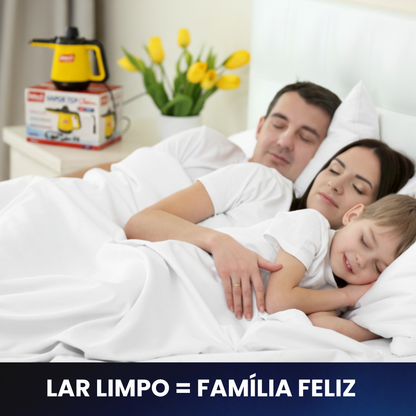 Limpador à Vapor + 9 acessórios + Frete Grátis