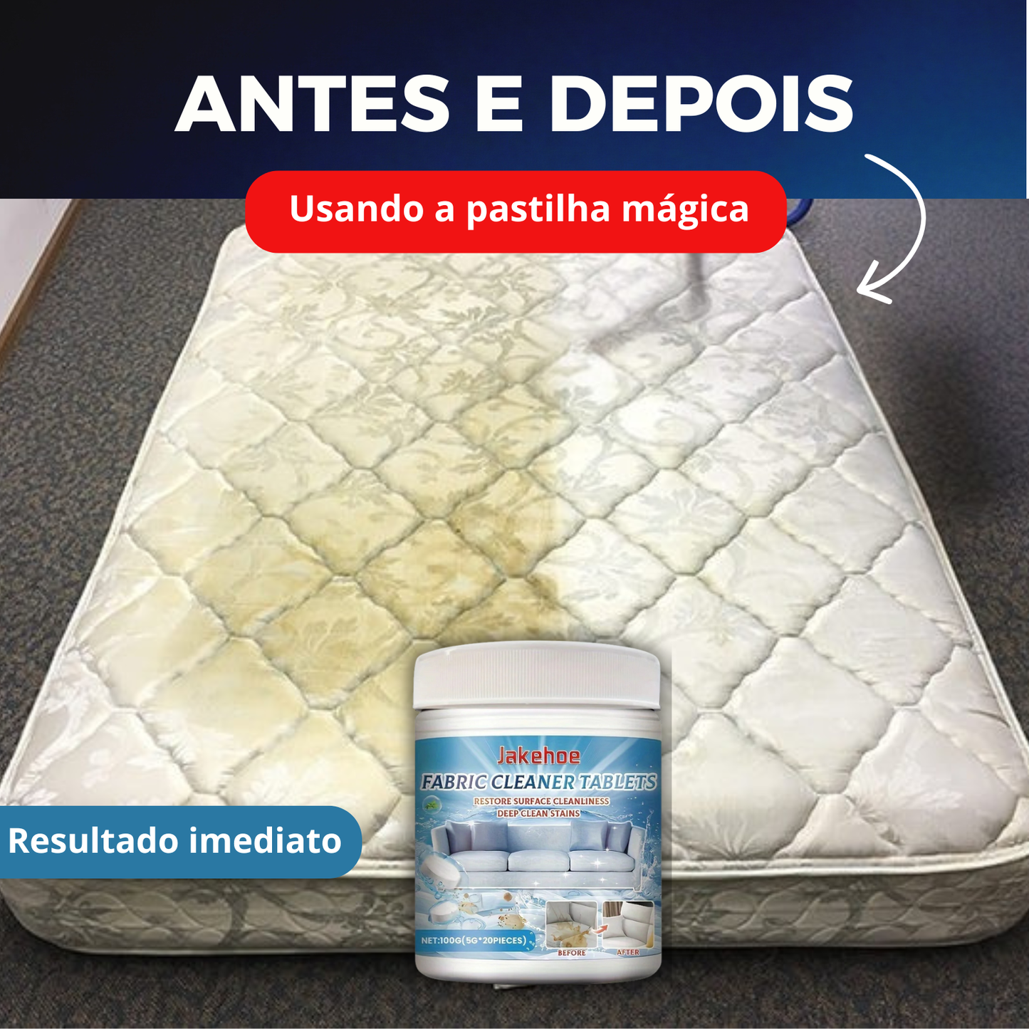 Pastilha mágica - 1 pote com 20 unidades de 5GR cada