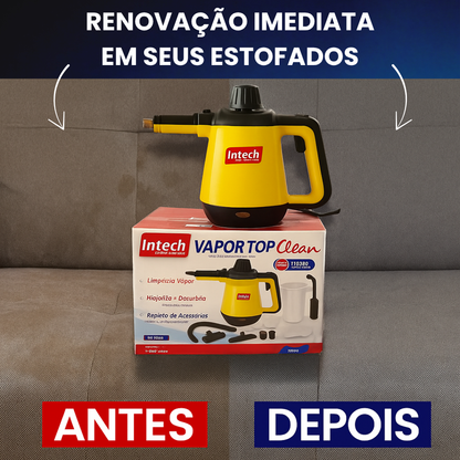 Limpador à Vapor + 9 acessórios + Frete Grátis