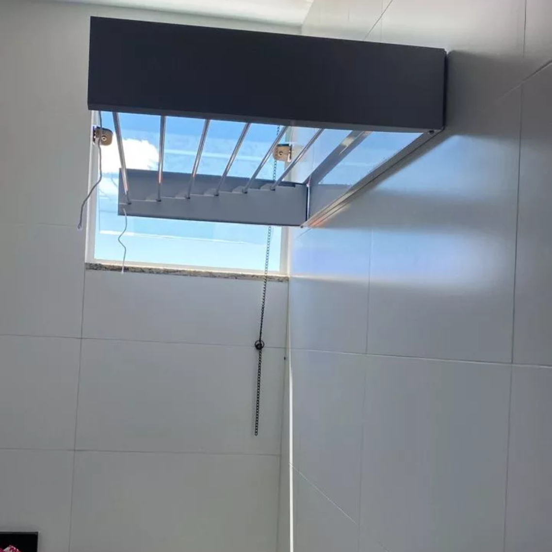 Varal Invisível Ratrátil + Frete Grátis