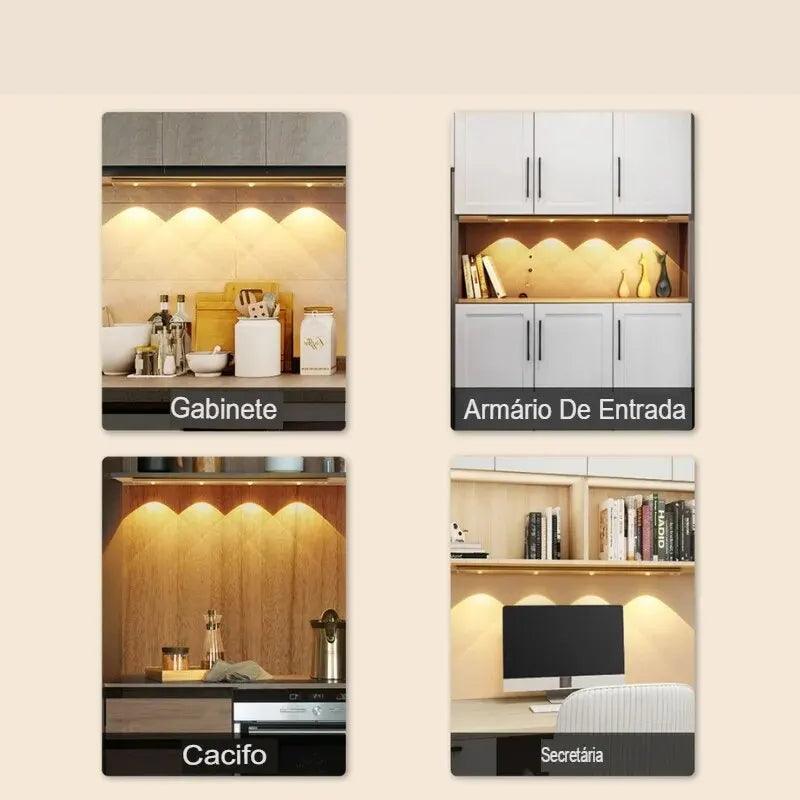Lâmpada de Led Magnética Com Sensor - Ciamoderna