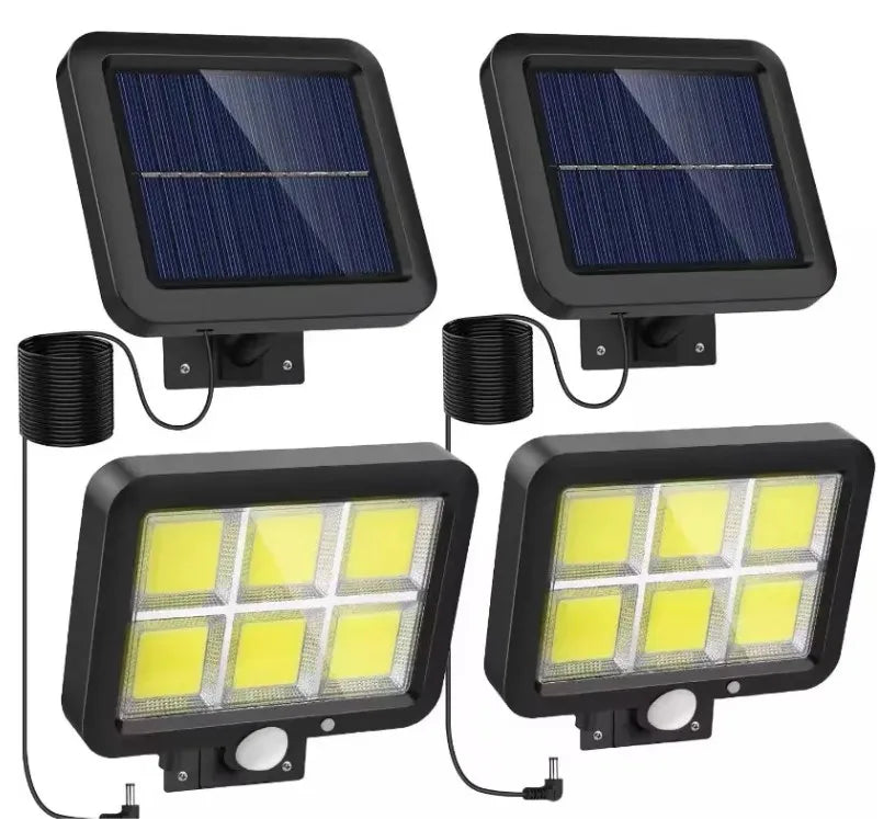 Luz Solar Com Sensor de Presença 3 em 1