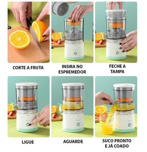 Espremedor Juice Express Elétrico Portátil - Ciamoderna