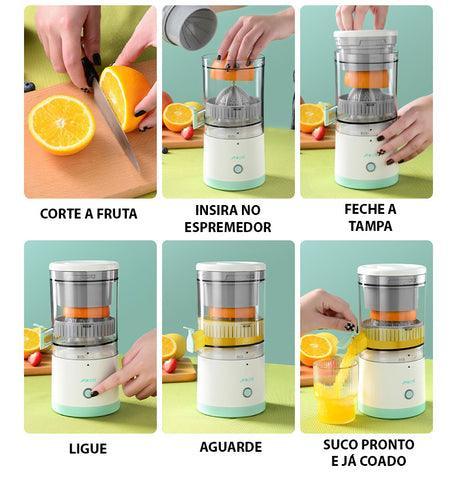 Espremedor Juice Express Elétrico Portátil - Ciamoderna