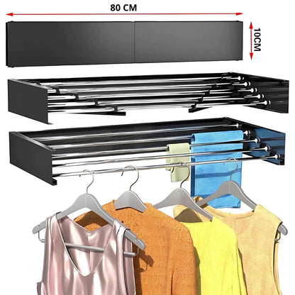 Varal Invisível Ratrátil + Frete Grátis