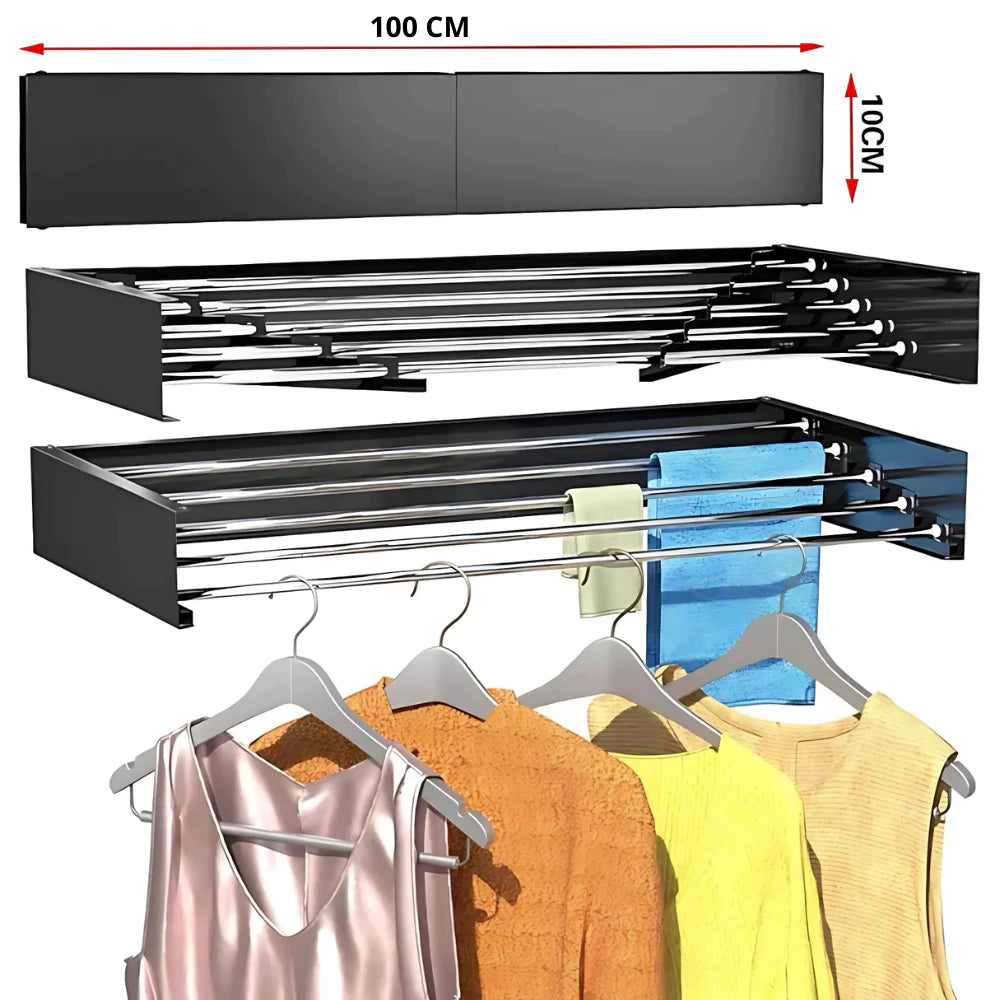 Varal Invisível Ratrátil + Frete Grátis