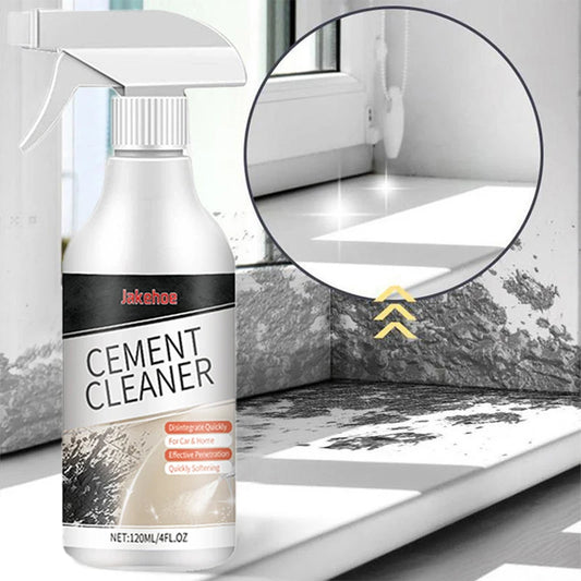 Limpador de cimento 120ml, eficaz, forte descontaminação, dissolução de cimento de concreto para pisos domésticos, acessórios de limpeza de azulejos