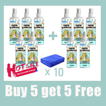 Plástico remover agente de limpeza amarelecimento ar condicionado máquina de lavar renovação aparelhos anti oxidação remover amarelo