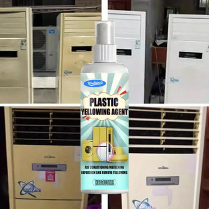 Plástico remover agente de limpeza amarelecimento ar condicionado máquina de lavar renovação aparelhos anti oxidação remover amarelo