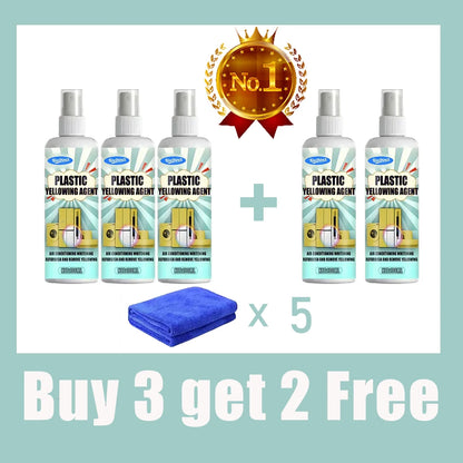 Plástico remover agente de limpeza amarelecimento ar condicionado máquina de lavar renovação aparelhos anti oxidação remover amarelo