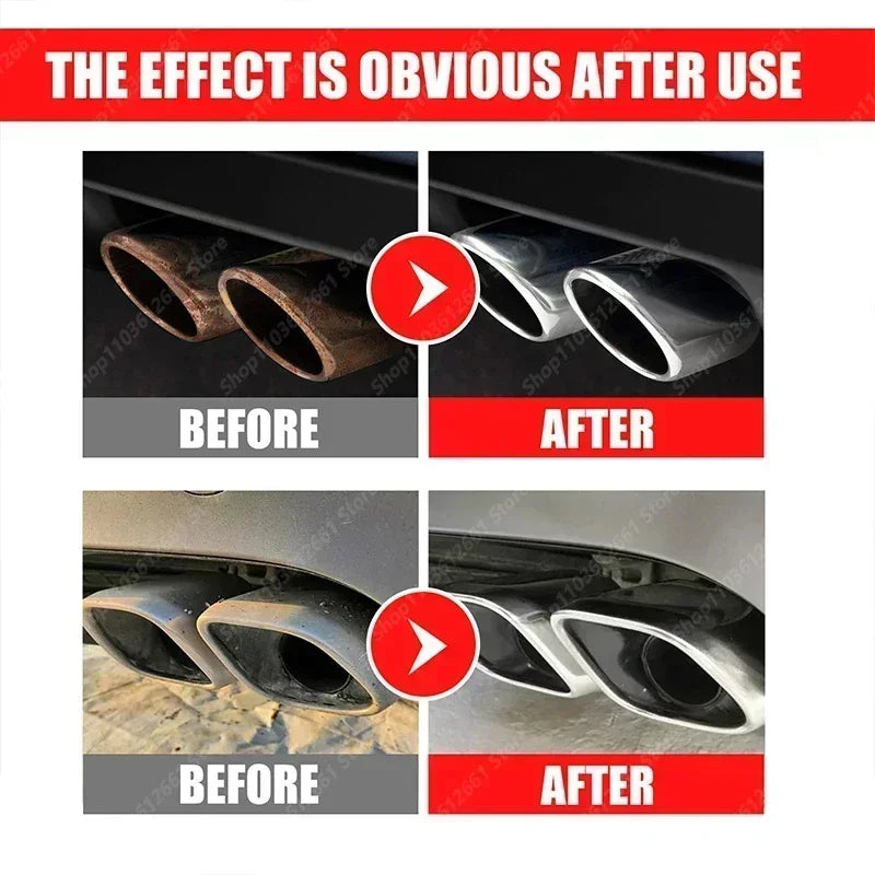 Removedor de ferrugem do carro para cubo da roda, remover ferrugem spray rápido derusting evitar corrosão reparação de metal automático limpador de polimento de roda