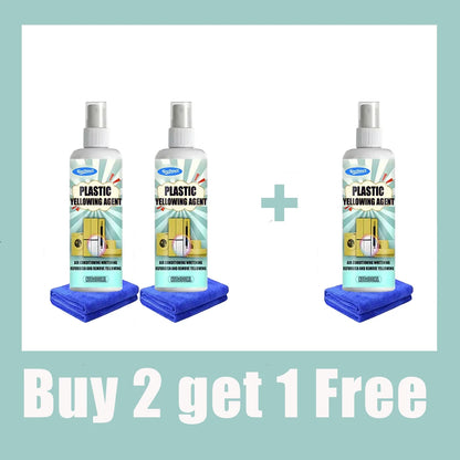 Plástico remover agente de limpeza amarelecimento ar condicionado máquina de lavar renovação aparelhos anti oxidação remover amarelo