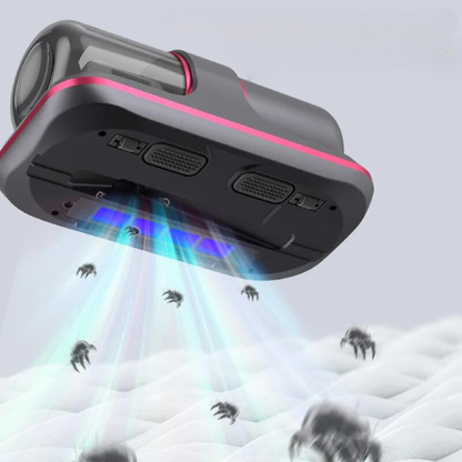 Removedor De Ácaros Portátil Elétrico Aspirador Esterilização De Estofados UV Sem Fio