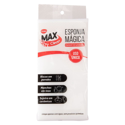 Kit Esponjas Mágica Bucha Melamina