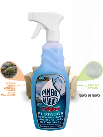 Pingo Magico Limpa Sofá Cadeira Estofados Remove Mancha Desengordurante Limpeza Completa