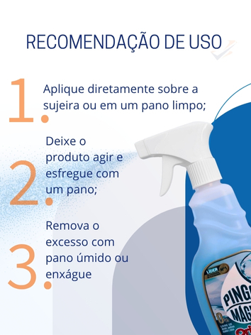 Pingo Magico Limpa Sofá Cadeira Estofados Remove Mancha Desengordurante Limpeza Completa