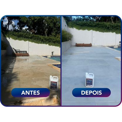 limpa piso encardido limpex pro renove manchas 1L super concentrado