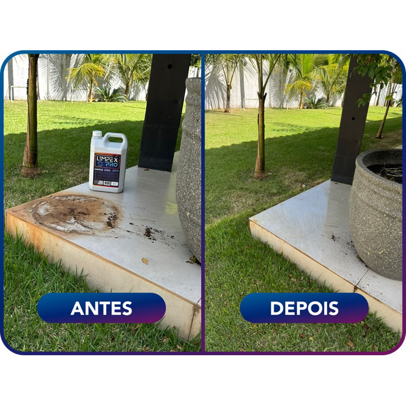 limpa piso encardido limpex pro renove manchas 1L super concentrado