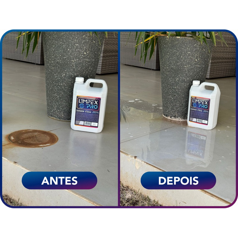 limpa piso encardido limpex pro renove manchas 1L super concentrado