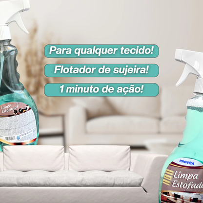 Spray Limpa Estofados Provita 500ml – Limpeza Profunda Sem Esforço e Adeus Manchas