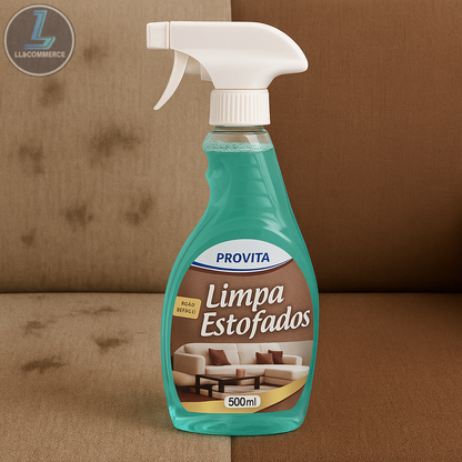 Spray Limpa Estofados Provita 500ml – Limpeza Profunda Sem Esforço e Adeus Manchas