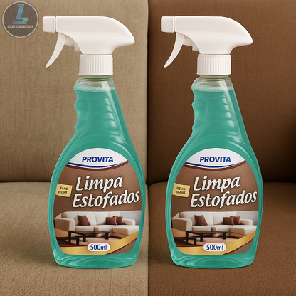 Spray Limpa Estofados Provita 500ml – Limpeza Profunda Sem Esforço e Adeus Manchas