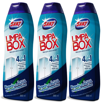 Limpa vidro e tire as manchas do box banheiro 300ml