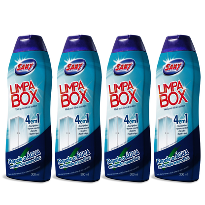 Limpa vidro e tire as manchas do box banheiro 300ml